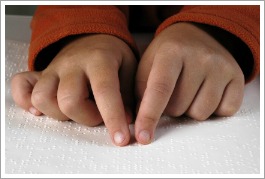 teaching blind and visually impaired